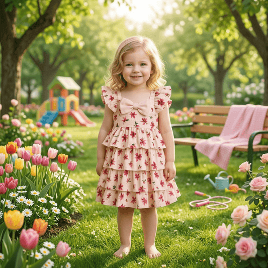 white cotton frock M260031