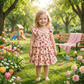 white cotton frock M260031