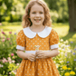 yellow cotton frock M260033