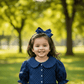 blue cotton frock M260034