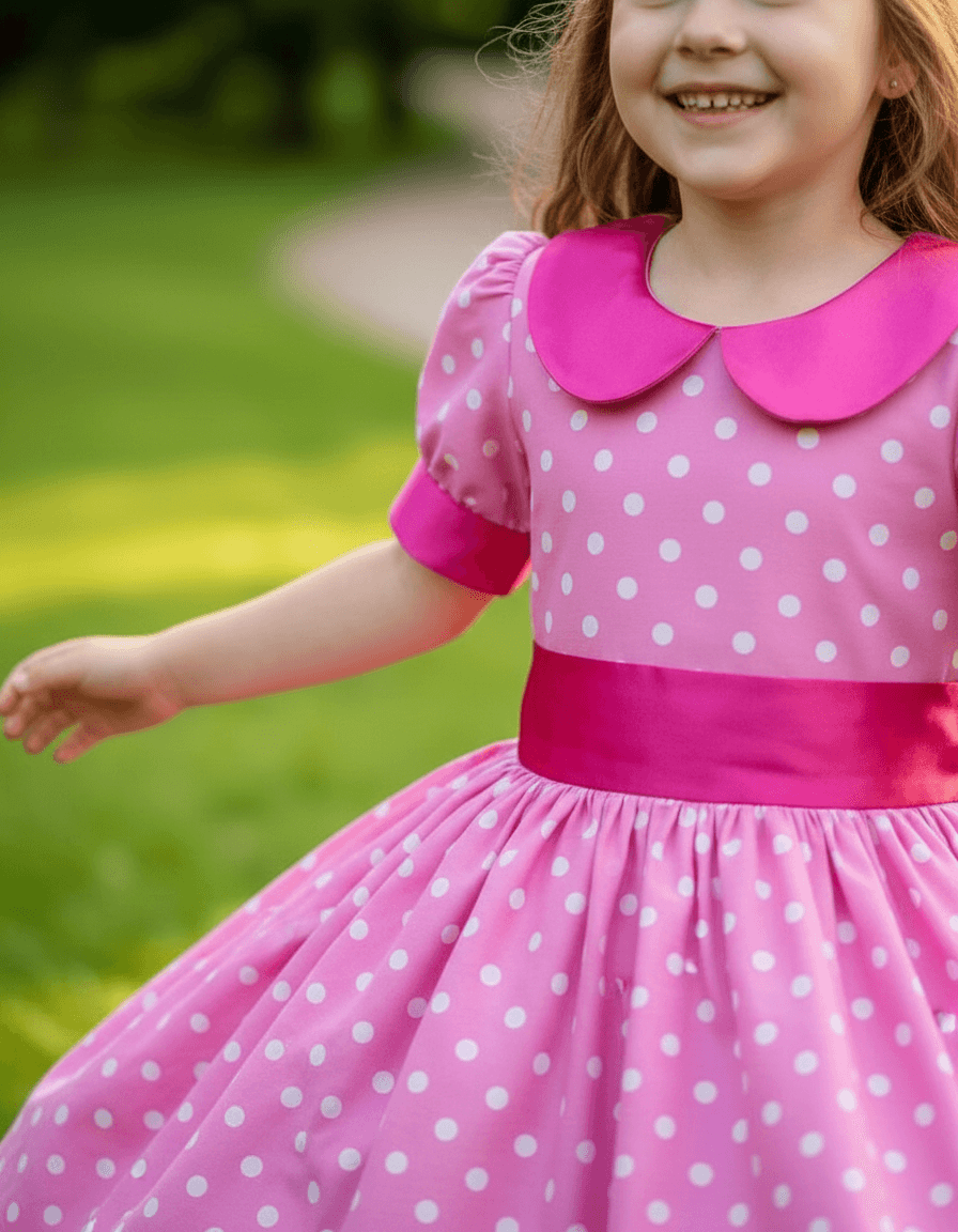 yellow cotton frock M260033