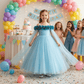 blue net frock M260035