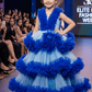 blue net frock M260037