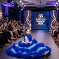 blue net frock M260037