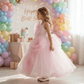 pink net frock M260039