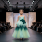 Green net frock M260041
