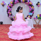 pink net frock M260042