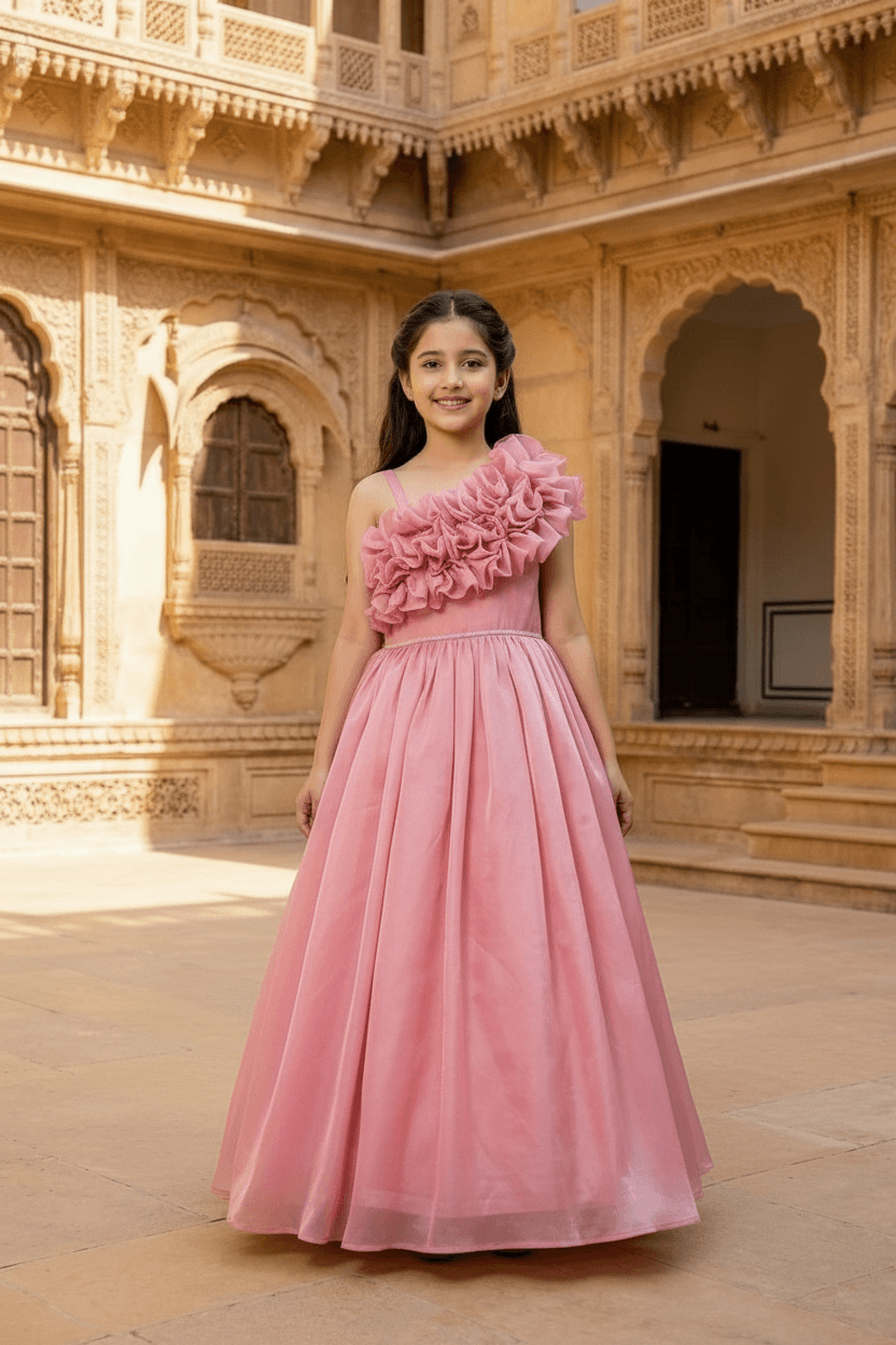 pink jimmy chu party wear M250337