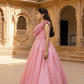 pink jimmy chu party wear M250337