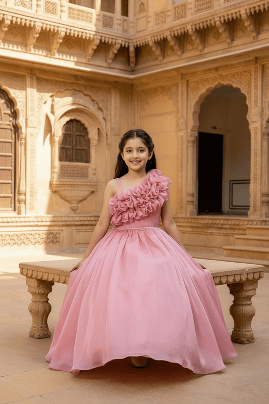 pink jimmy chu party wear M250337