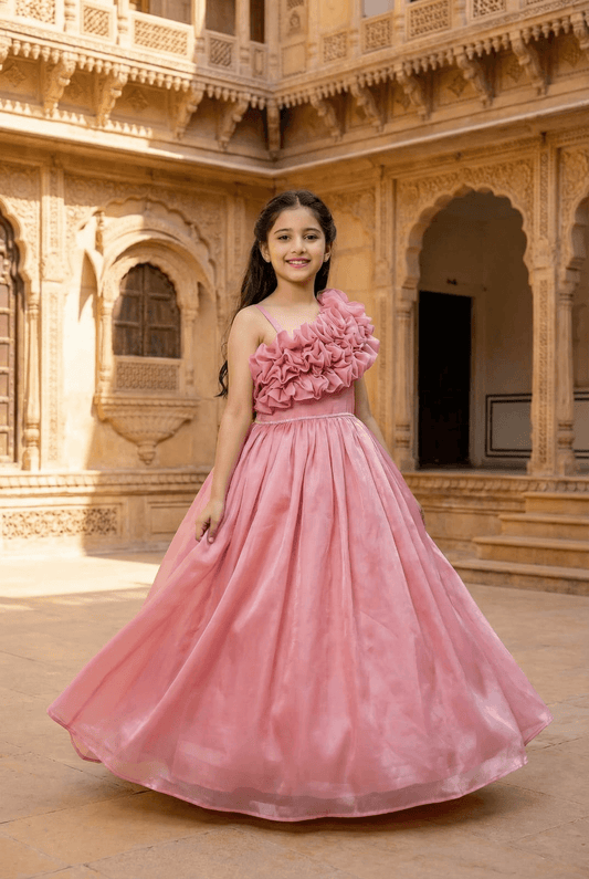 pink jimmy chu party wear M250337