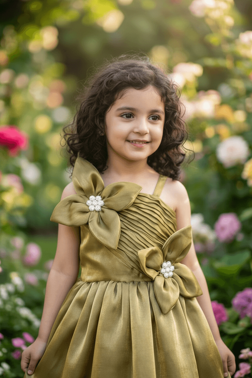 Gold jimmy chu party wear M260047