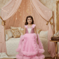 pink net frock M260051