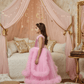 pink net frock M260051