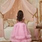 pink net frock M260051