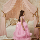 pink net frock M260051