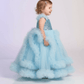 blue net frock M260052