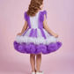 purple net frock M260054