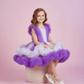 purple net frock M260054