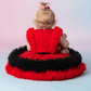 red net frock M260055