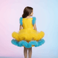 yellow net frock M260057