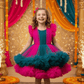 pink net frock M260058