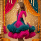 pink net frock M260058