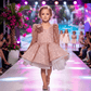 Pink sequine frock M260063