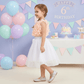 peach  skirt-top M240022