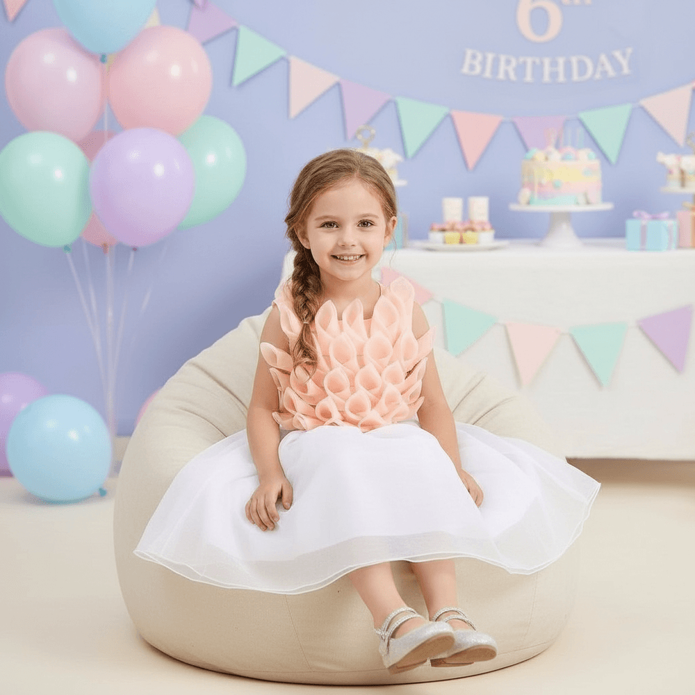 peach  skirt-top M240022