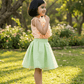 peach  skirt-top M240023