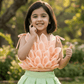 peach  skirt-top M240023