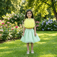 peach  skirt-top M240024