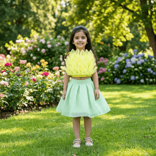 peach  skirt-top M240024