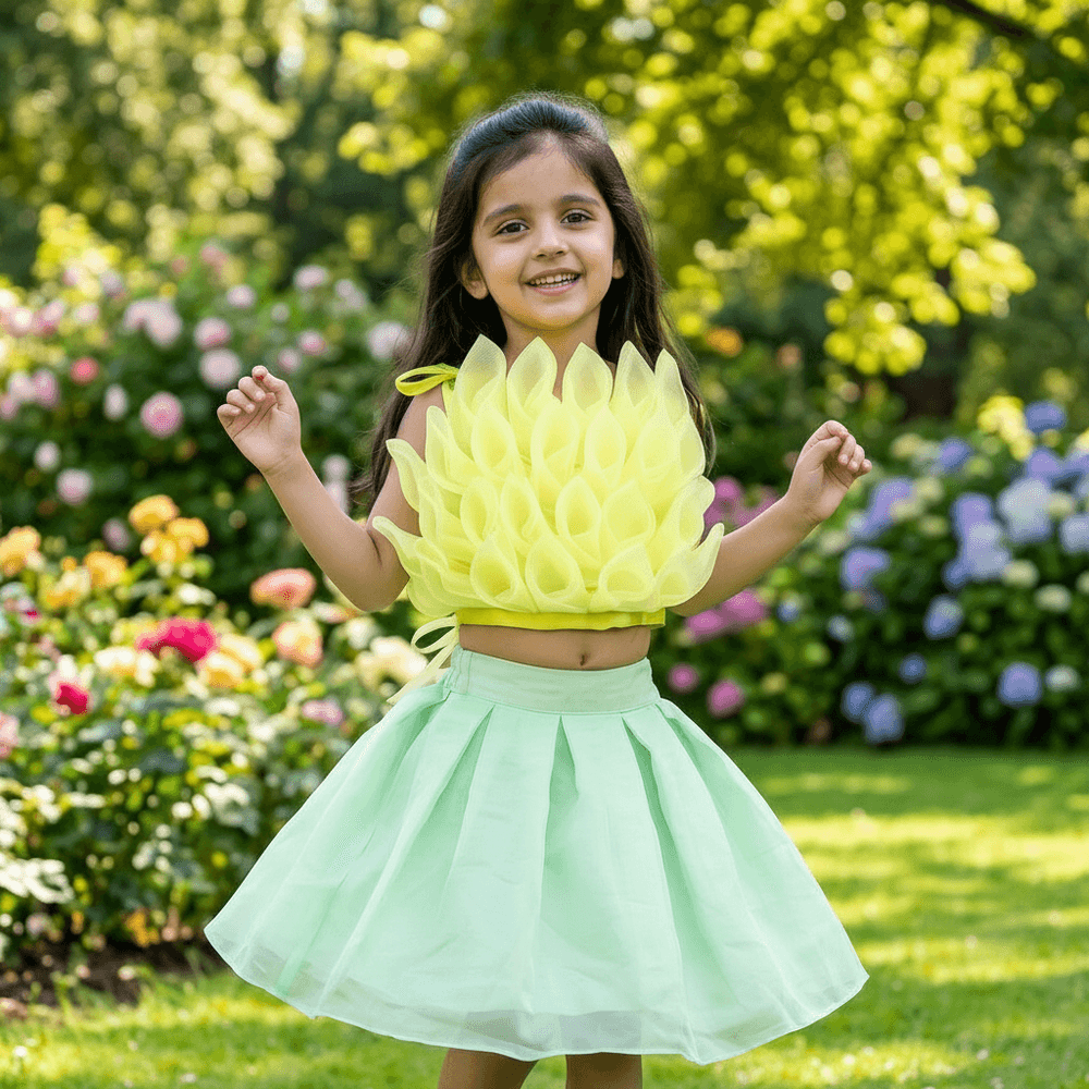 peach  skirt-top M240024