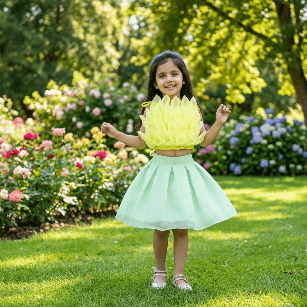 peach  skirt-top M240024