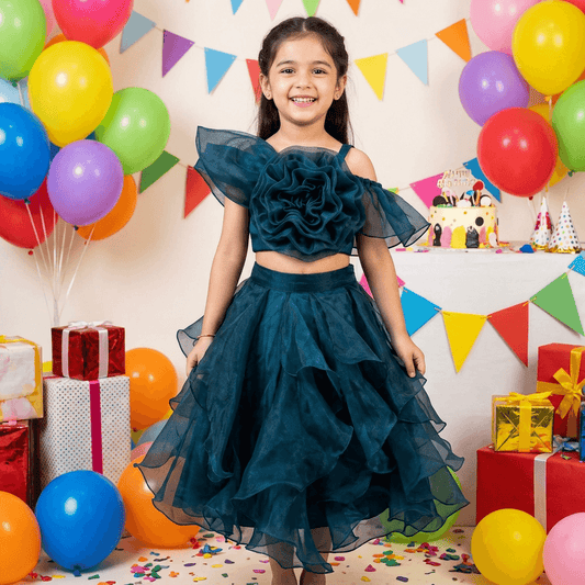 blue  skirt-top M260066