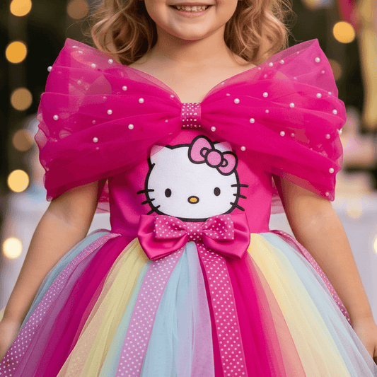 Magenta frock M260068