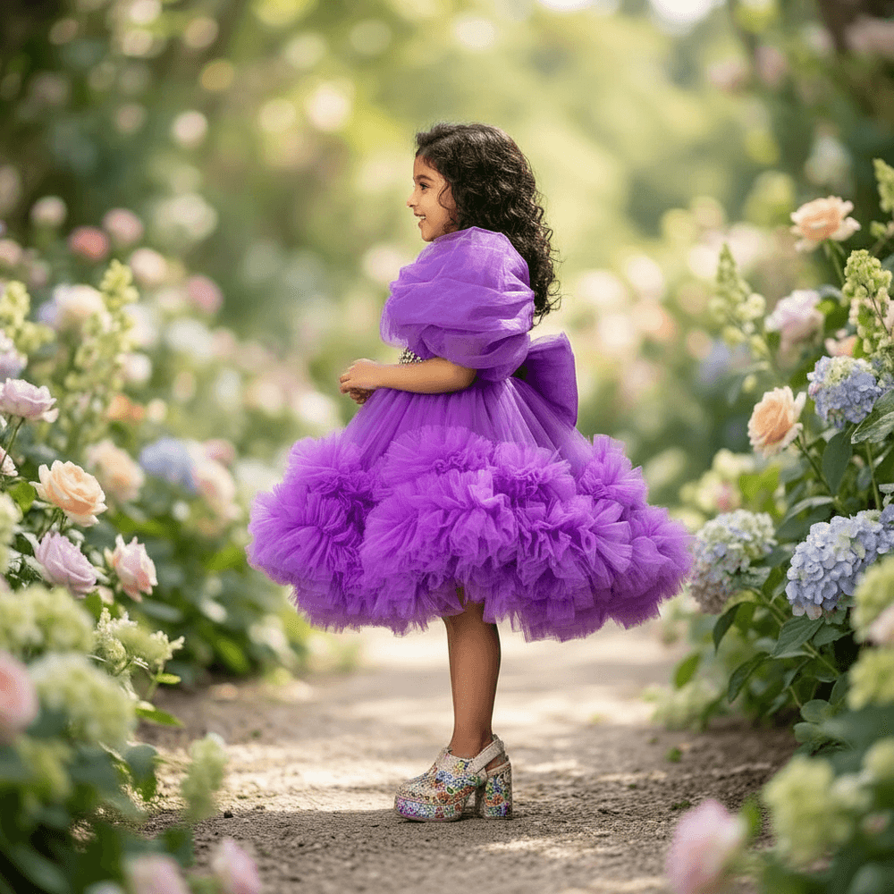 Purple frock M260069