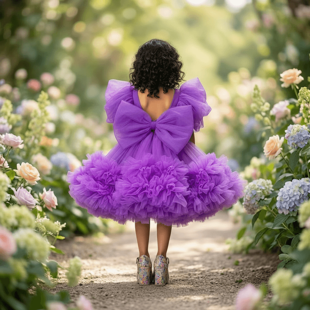 Purple frock M260069
