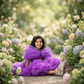 Purple frock M260069