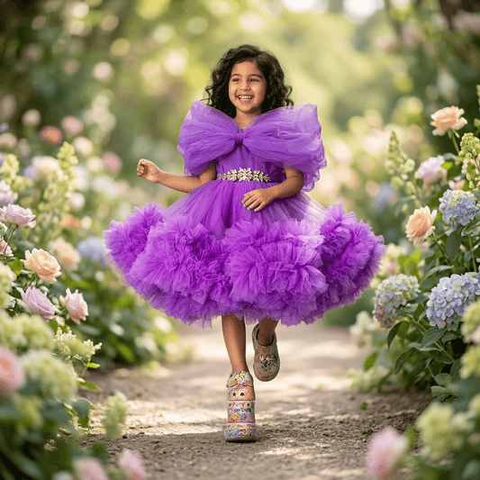 Purple frock M260069