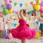 Magenta frock M260070
