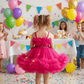 Magenta frock M260070