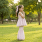white-ethnic -cotton- dress-M260071