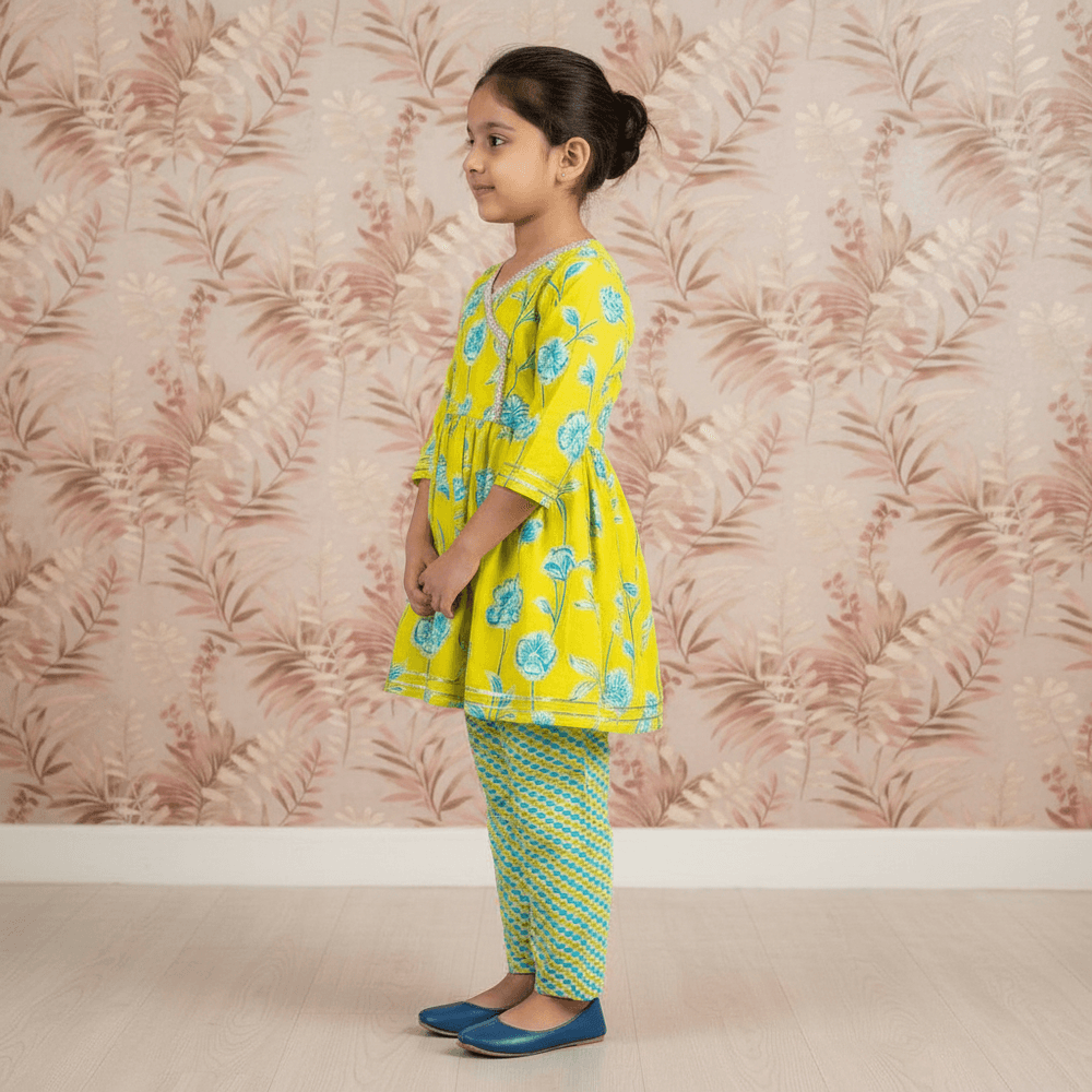 green-ethnic -cotton- dress-M260075