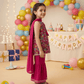 magenta-ethnic -cotton- dress-M260077