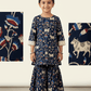 blue-ethnic -cotton- dress-M260083