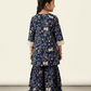 blue-ethnic -cotton- dress-M260083