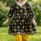 black-ethnic -cotton- dress-M260082